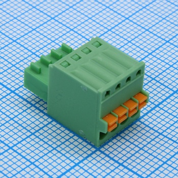 15EGTKD-2.5-04P-14-00 - Разъемный клеммный блок, Серия 15EGTKD-2.5 4 контакта