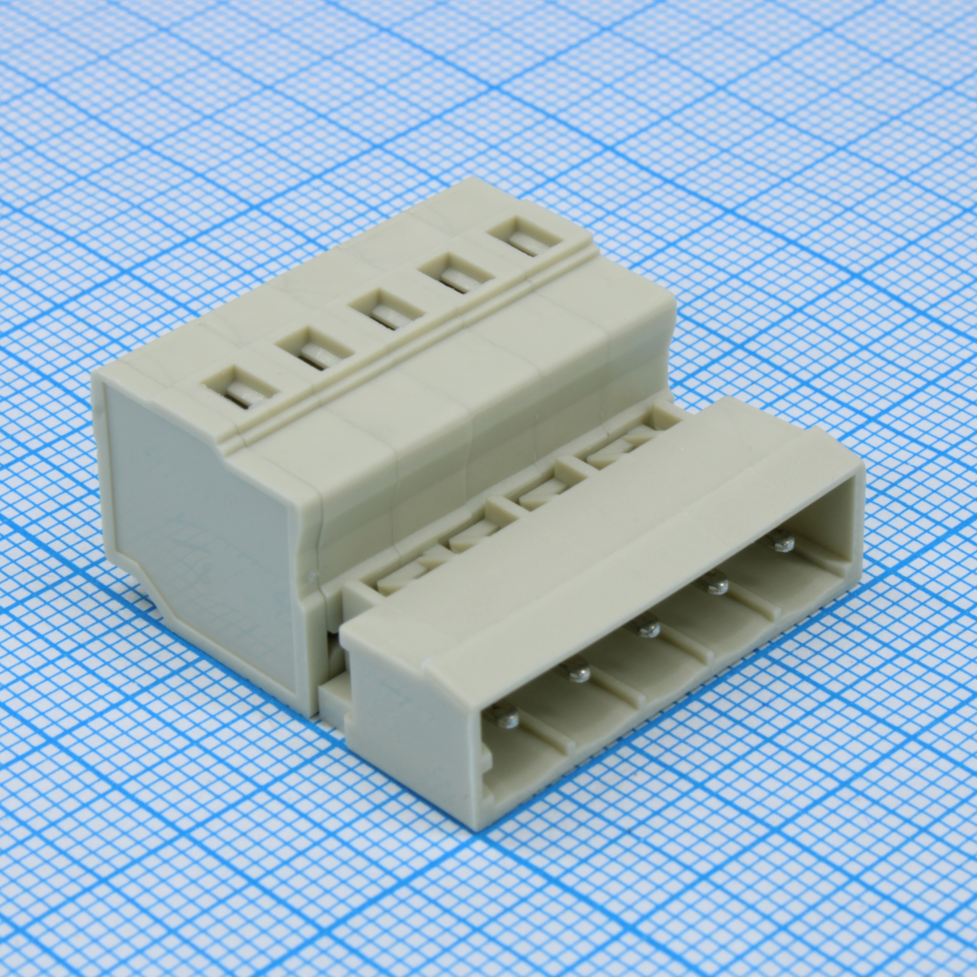 8EDGKR-5.0-05P-11-01A(H) - Разъемный клеммный блок серия 8EDGKR шаг 5.0мм 05 контакт(-ов)