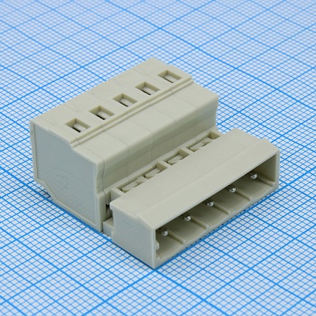 8EDGKR-5.0-05P-11-01A(H) - Разъемный клеммный блок серия 8EDGKR шаг 5.0мм 05 контакт(-ов)