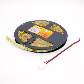 LED-лента 5050 W/ 60 чипов/5м /24V/IP65 - в силиконовой оболочке / белая  / 60 чип диодов 5050 на метр / потребляемая мощность 14,4 Вт/м / 1080Лм/м / 4200k / IP65/