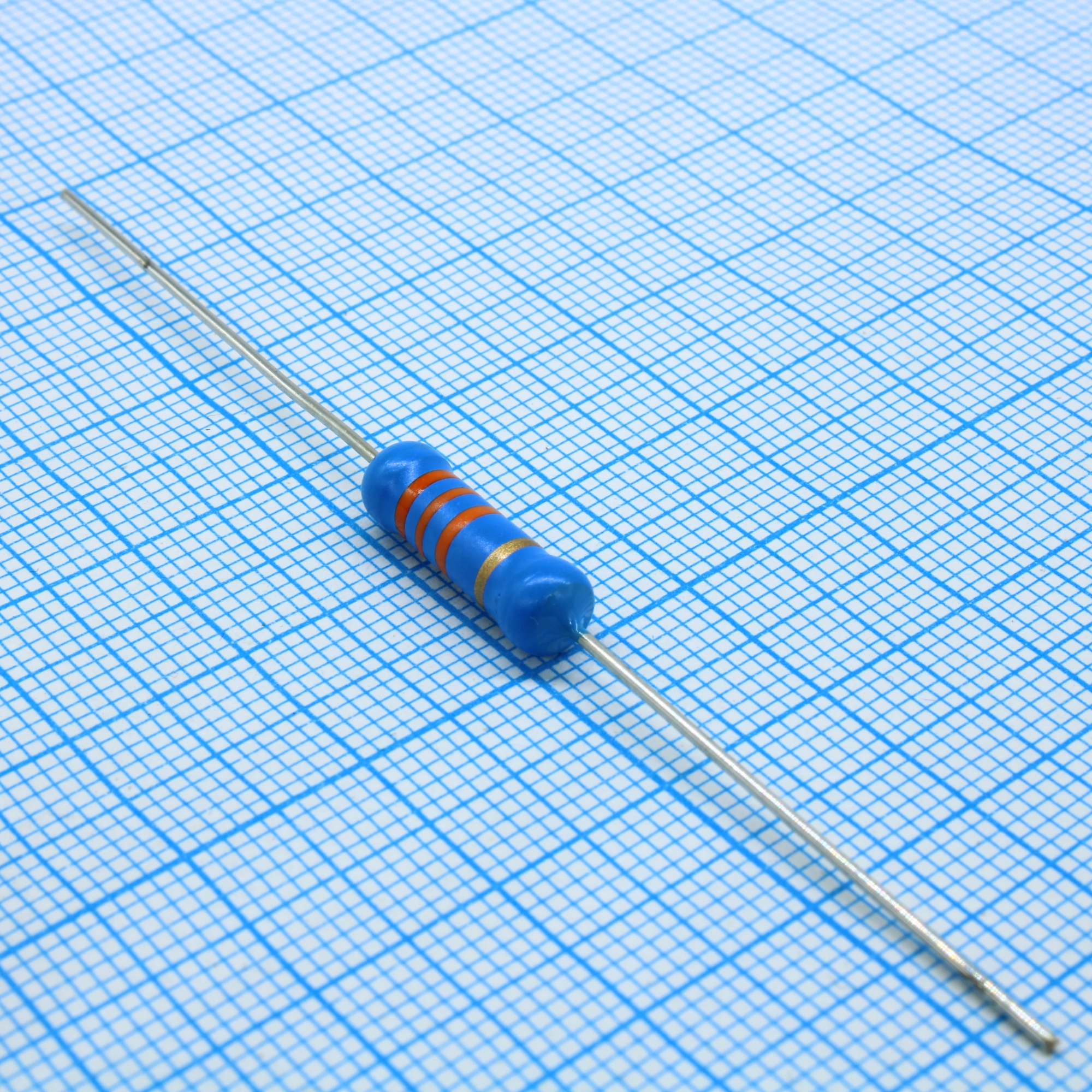 MF200J33KT - Резистор металлопленочный 2Вт 33кОм ±5%