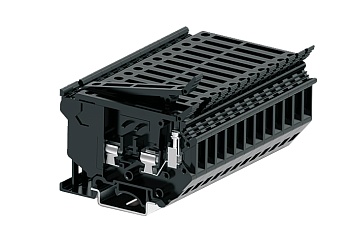 Предохранительная клемма 305972 - Предохранительная клемма, UK4, тип фиксации провода: винтовой, номинальное сечение: 4 мм кв., 6,3A, 500V, ширина: 8 мм, цвет: серый, тип монтажа: DIN 35