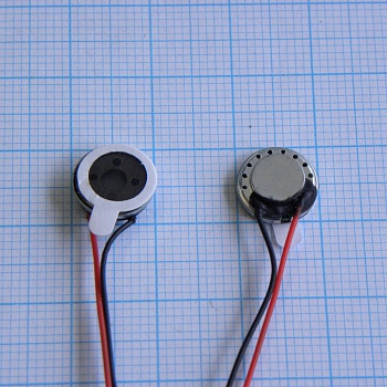 Капсюль динYD10N 8 Ом 0.15Вт - Капсюль динамический D=10мм, 8 Ом, 0.15Вт