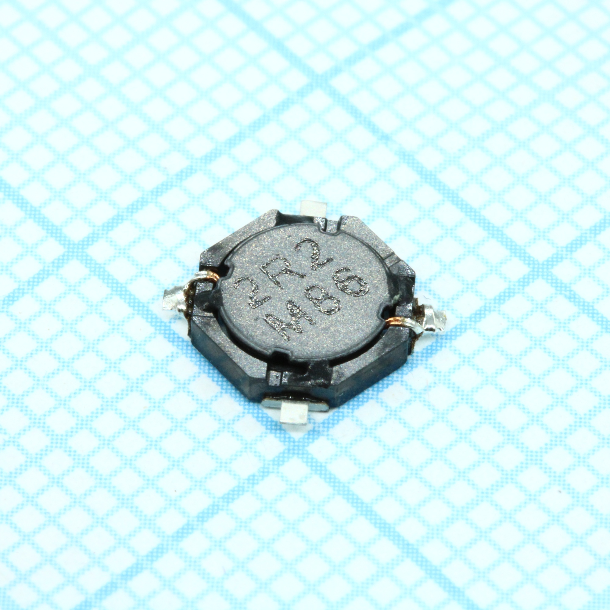 CDRH6D12NP-2R2NC - Силовая SMD индуктивность 2.2мкГн ±30% 2.5A 0.04Ом c магнитным экраном