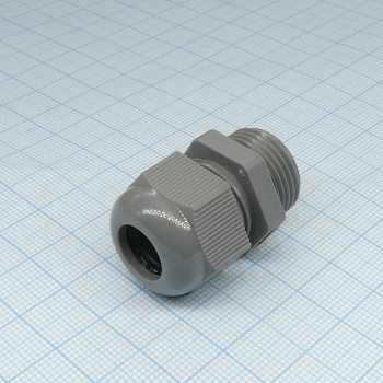 DDL-PG11-1 (grey) - Кабель ввод, крепление на панель, гайка для крепления на панель приобретается отдельно