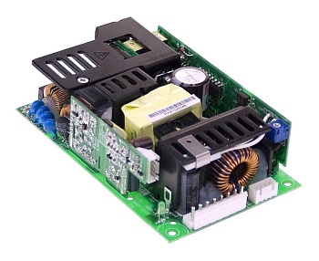 RPS-160-5 - AC-DC, med, 155Вт, вход 90…264В AC 47…63 Гц, 127…370B DC, выход 5В/0…30А, рег. вых. ±10%Uном, изоляция 4000В AC, на плате 127х76.2х33мм, -20…+70°С, с корректором коэф. мощности