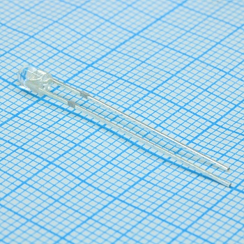 FYL-3004UBC1L - Светодиод 3мм/синий/470нм/2000мкд/прозрачный/35°