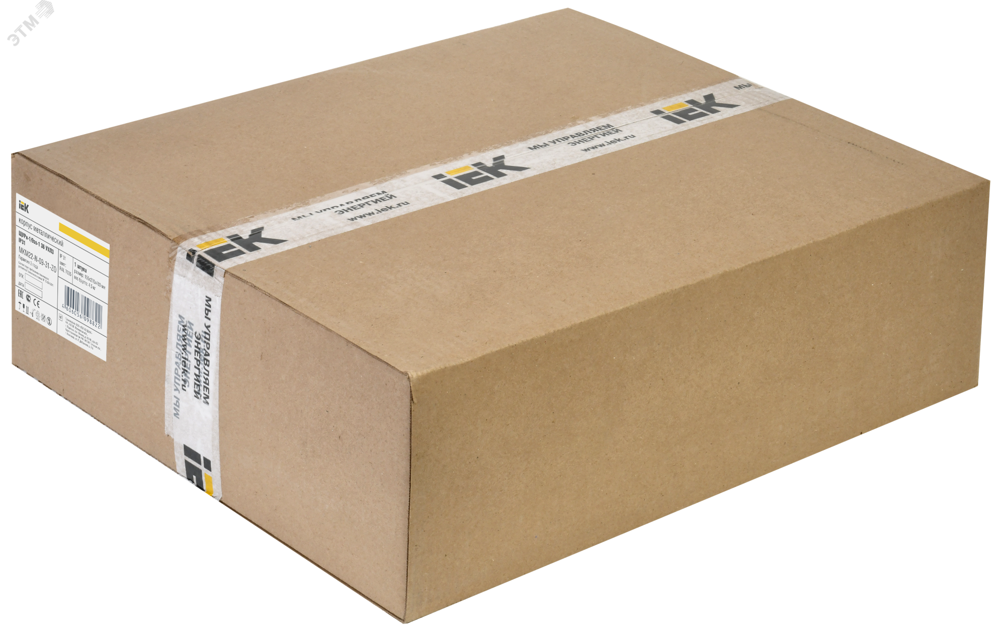 Корпус металлический ЩУРн-1/9 (470х260х145мм) IP31 TITAN MKM22-N-09-31-ZO