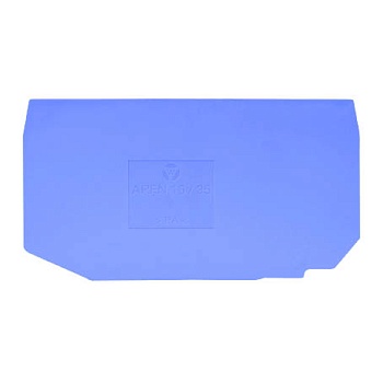 Крышка бок. APFN 16/35 BLAU - Крышка боковая, для клемм WKFN 16..., цвет: синий