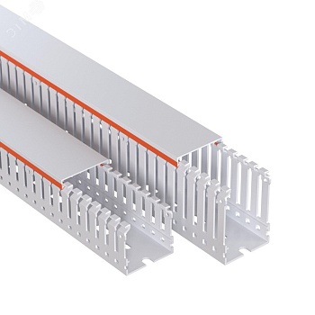 Короб перфорированный RLHF6 60x60,  без галогенов, светло-серый 01108RLHF