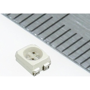 KAA-3528ESGC - Светодиод smd 3,5х2,8мм/красный/625нм/12-20мкд - зеленый/568нм/12-24мкд/прозрачный/120°