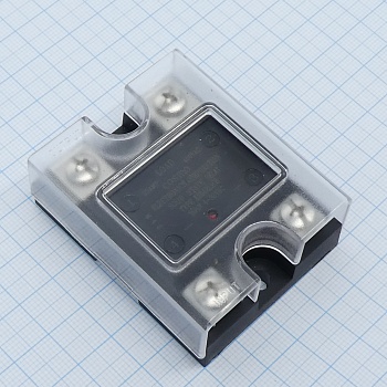 KSD425AC8 - Реле твердотельное для коммутации переменного тока 480В 25А, вход 4-32В DC, изоляция 4кВ, схема перехода через ноль, светодиодный индикатор, нормально открытое, -30...+100°C