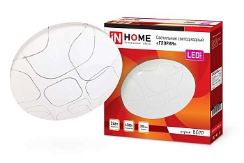 Светильник светодиодный DECO ГЛОРИЯ 24Вт 230В 6500К 2160лм 330х55мм 4690612025094