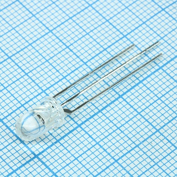 L-59SEJ3ZGGC-CA - Светодиод 5мм/красный/625нм/2300-3100мкд - зеленый/525нм/7000-9000мкд/прозрачный/20°