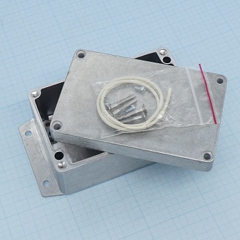 G108MF - Герметичный алюминиевый корпус с фланцами, IP65, некрашеный