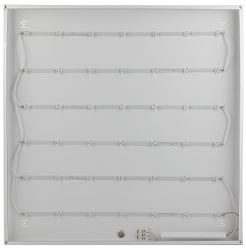 Светильник светодиодный SPO-1-40-6K-M [4] 40Вт 6500К 4200лм IP40 595х595х25 панель с равномерной засветкой Б0041887