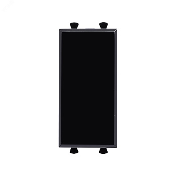 Заглушка 1мод. Avanti "Черный квадрат" модульная 4402991