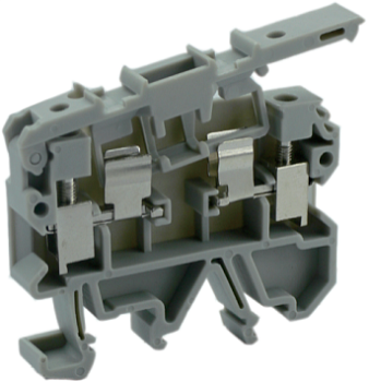 Предохранительная клемма UKJ-2.5RDX24E - Предохранительная клемма, 5X25, с LED 24V, серия E, тип фиксации провода: винтовой, номинальное сечение: 2,5 мм кв., до 6,3A, 500V, ширина: 8 мм, цвет: серый, стандарт GB/T14048.1, тип монтажа: DIN 35