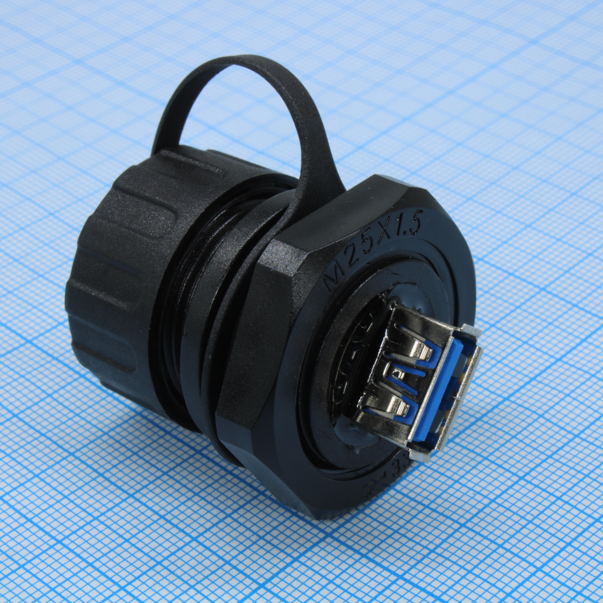 M25USBZ0-3.0G - Разъем герметичный