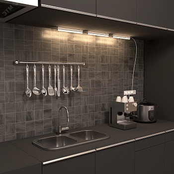 Светильник TL Elementary линейный 5W 400lm 4000K IP20 310х22х33 LED 1/25 TL001