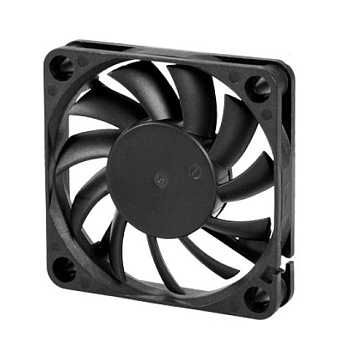 EC6010H12B - Вентилятор 12В, 60х60х10мм, подшипник качения, 4400 об/мин