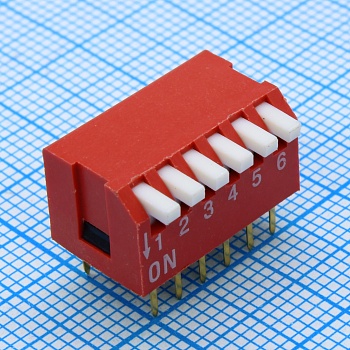 DS1040-06RT - DIP переключатель