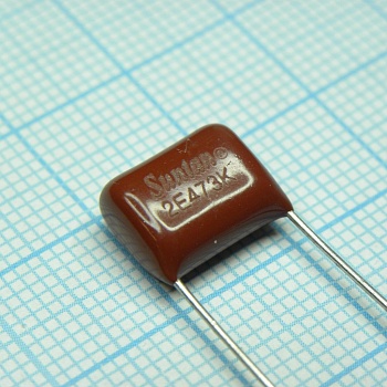 TS02002E473KSB0D0R - Конденсатор металлоплёночный полиэтилентерефталатный 0.047мкФ 250В ±10% (13х7х10.5мм) шаг выводов 10мм 85°С россыпь