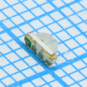 5988510207F - Светодиод smd 2х1мм/красный/635нм/60мкд - зеленый/565нм/40мкд/прозрачный/160°