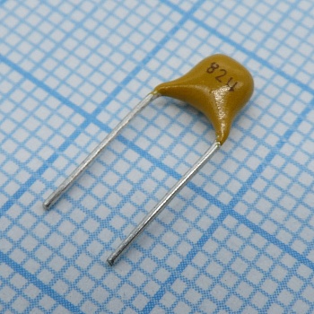 TS170R1H824Z8BFB0R - Конденсатор керамический многослойный 0.82мкФ 50В Y5V +80%-20% радиальный 5.08мм 85°C россыпь