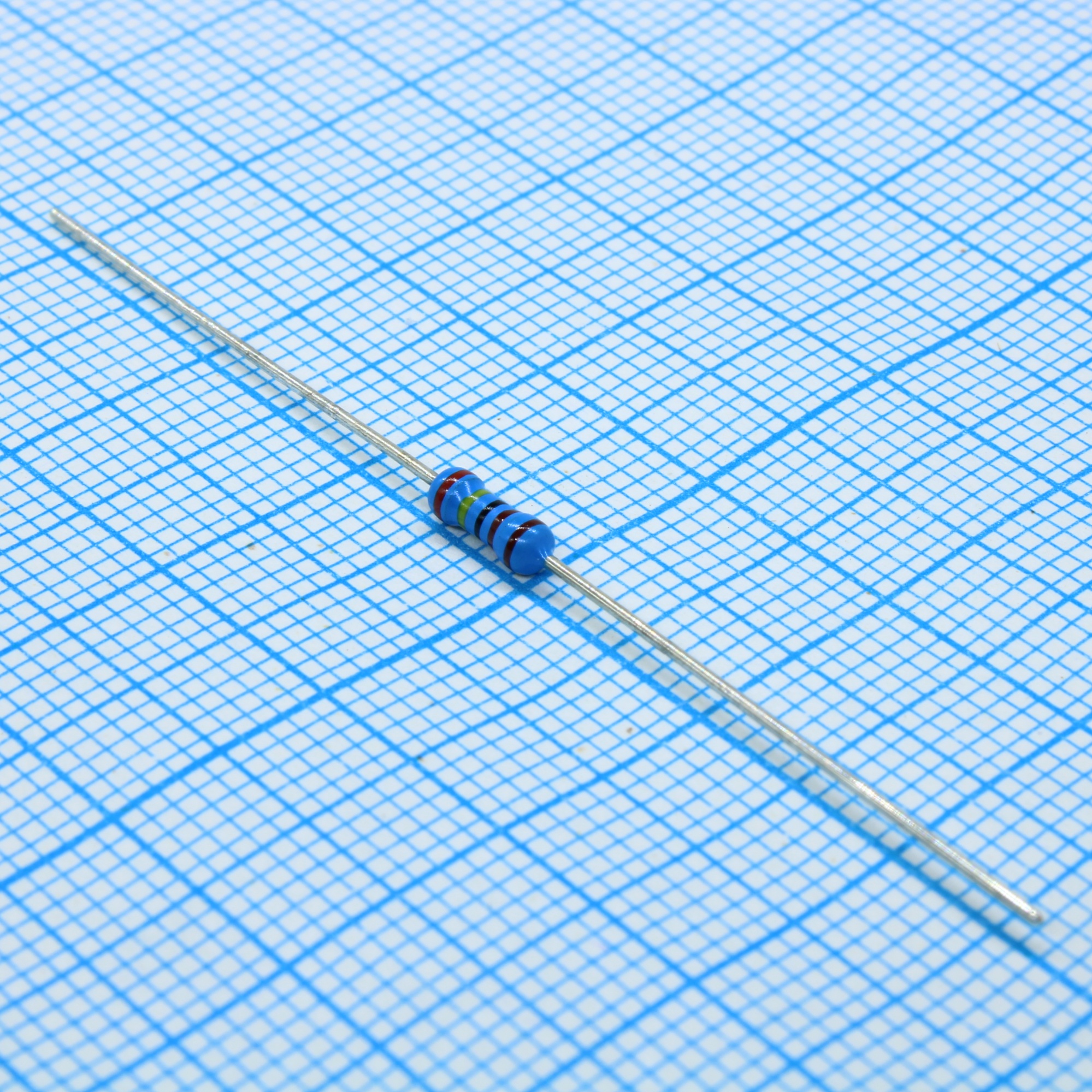 MFR025FTB-2K4R - Резистор металлопленочный 2.4кОм ±1% 0.25Вт(1/4Вт) конформное покрытие аксиальный лента в коробке