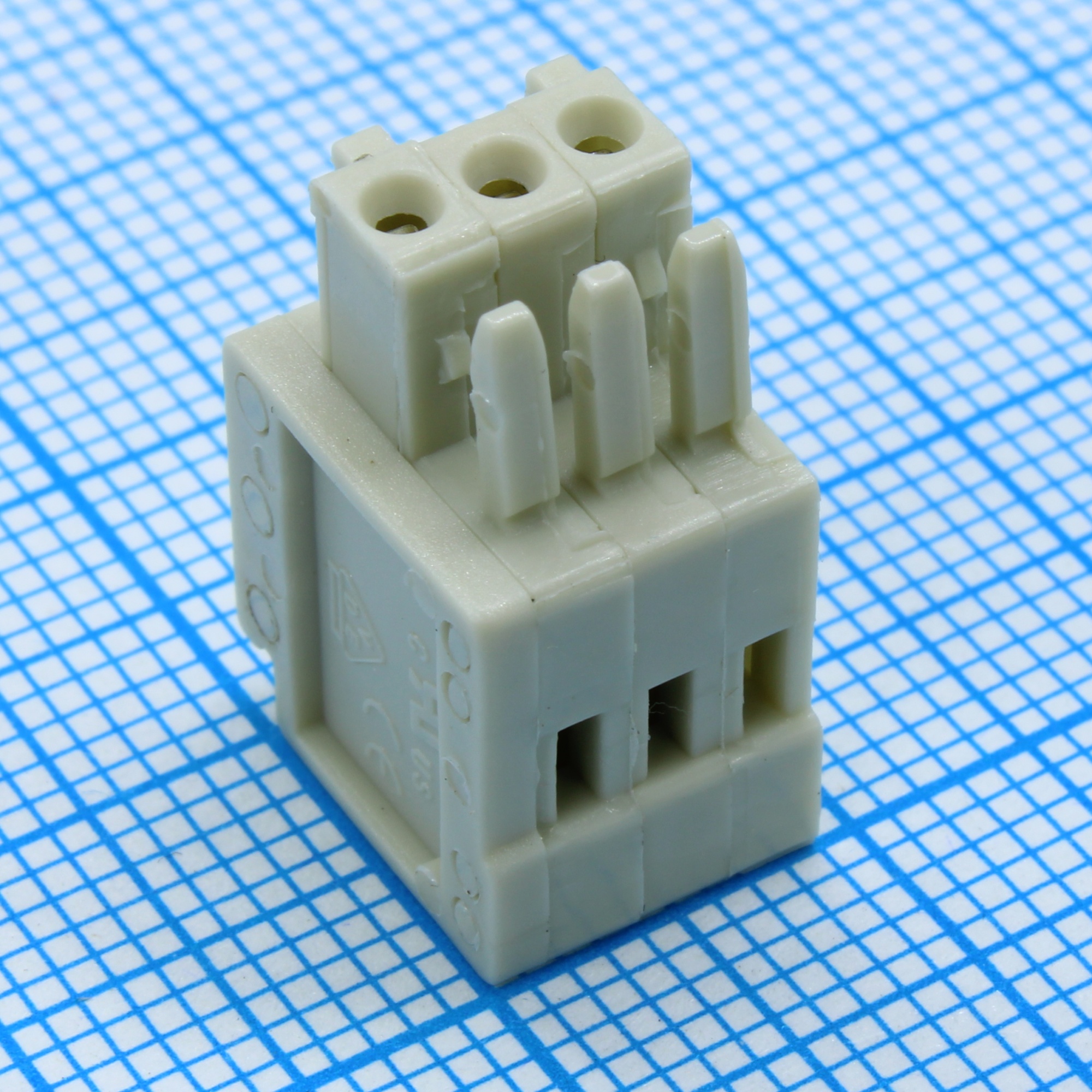 8EDGK-2.5-03P-11-01A(H) - Разъемный клеммный блок серия 8EDGK-2.5 3 контакта