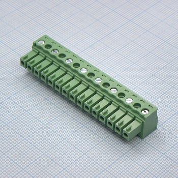 15EDGK-3.81-08P-24-00A(H) - Разъемный клеммный блок, 8 контактов. Серия 15EDGK-3.81
