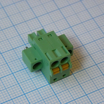 15EDGKDM-3.81-02P-14-00A(H) - Разъемный клеммный блок, Серия 15EDGKDM-3.81 2 контакта