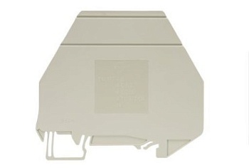 Пластина разд. TW WT 4 E - Разделительная пластина, для клемм WT 2,5 / WT 4 / WT 6 / WT 10..., цвет: серый