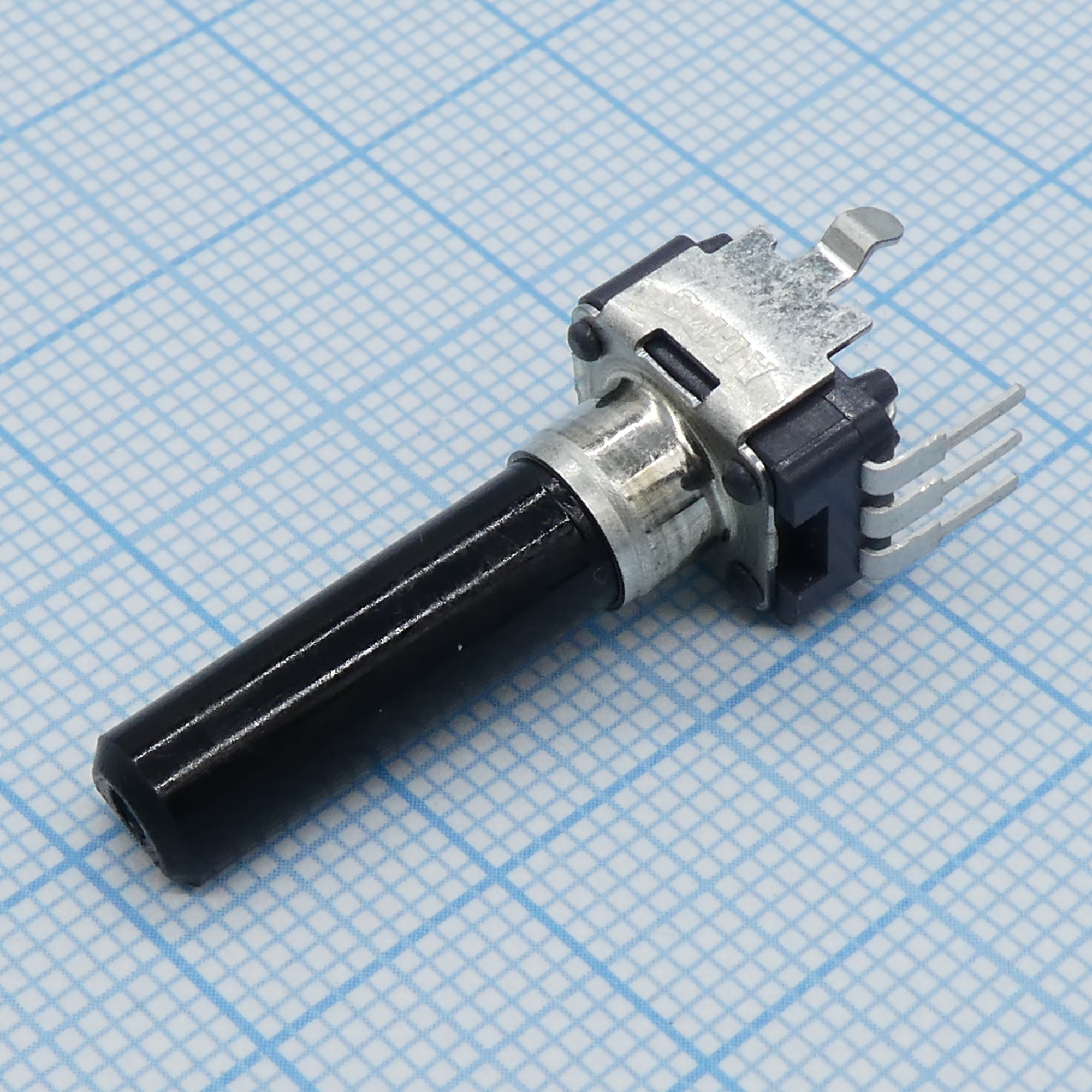 RK09D1130A1N - Singl-unit, Vertical, Flat shift 30mm, 10K, 1B