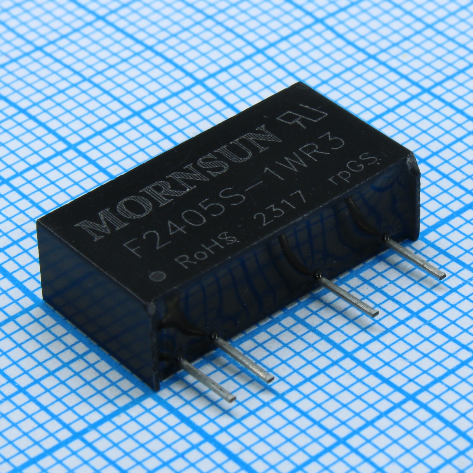 F2405S-1WR3 - Преобразователь DC/DC мощность, Вт: 1 вход 24В выход 5В изоляция: 3000В