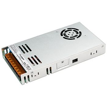 Блок питания ARS-350-24-FA (24V, 14.6A, 350W) 027330(1) - Источник напряжения с гальванической развязкой для светодиодных изделий. Входное напряжение 200-240 VAC. Выходные параметры: 24 В, 14.6 А, 350 Вт. Встроенный PFC >0.5. Негерметичный алюминиевый сет