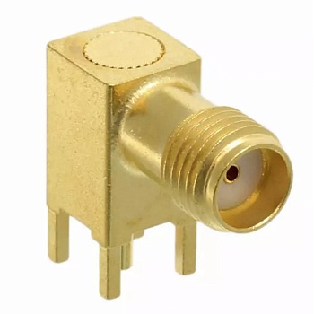 3-1478978-1 - Разъем высокочастотный 6ГГЦ, 50 Ом,  Коаксиальный, SMA Коаксиальный, Прямоугольное Гнездо