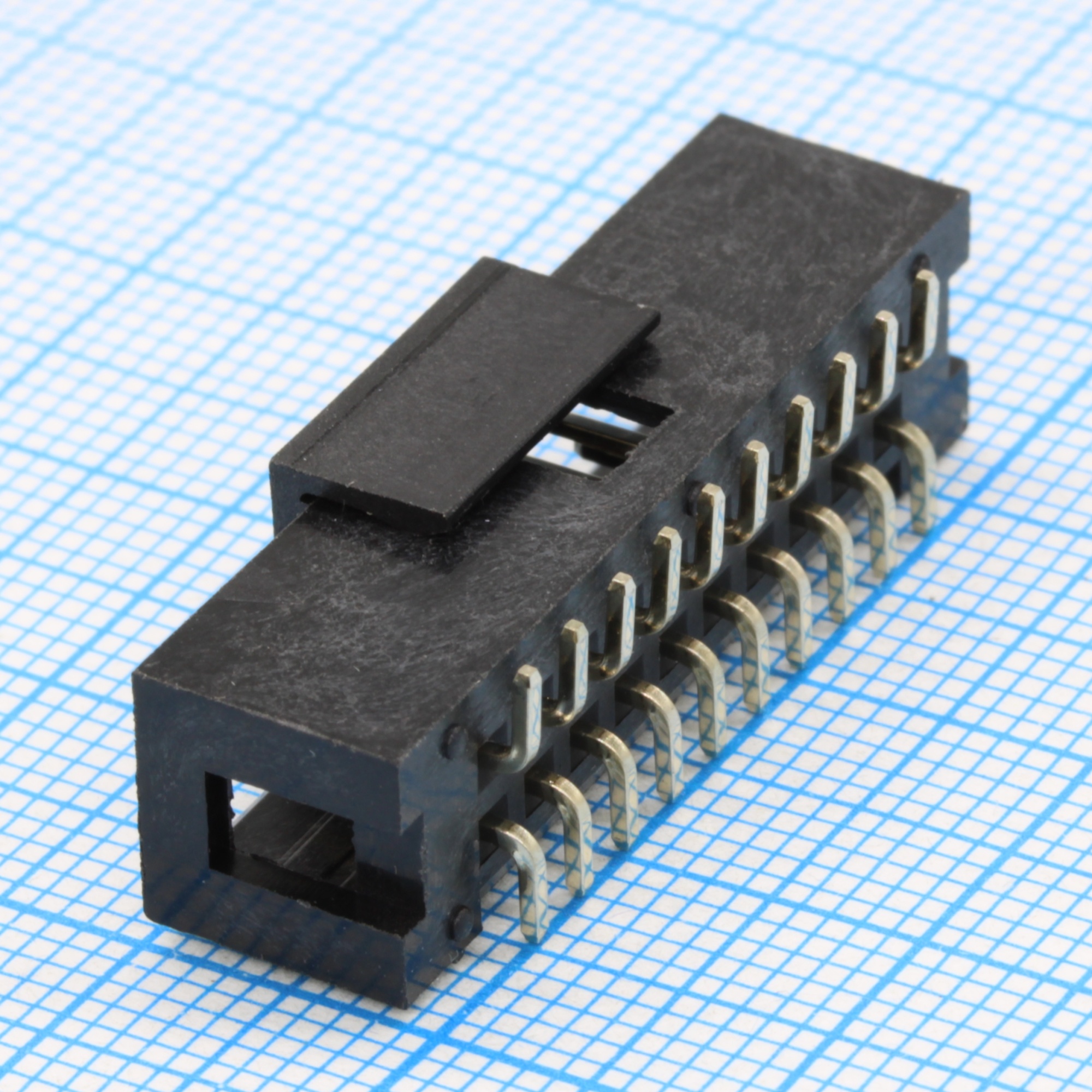 DS1013-20MSISR-B - Вилка на плату, SMD монтаж 20pin(2x10), шаг 2.54