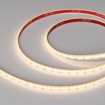 Лента герметичная COB-SE-X360-8mm 5V Warm3000 (5 W/m, IP65, CSP, 5m) 041709 - Лента COB сплошной засветки без видимых светодиодов, IP65 (SE - силиконовое покрытие). Светодиодов CSP 360 шт/м. Цвет свечения ТЕПЛЫЙ 3000K, высокий индекс цветопередачи CRI>90,