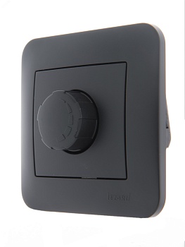 Механизм светорегулятора СП 800Вт Karina черн. бархат 707-4288-115