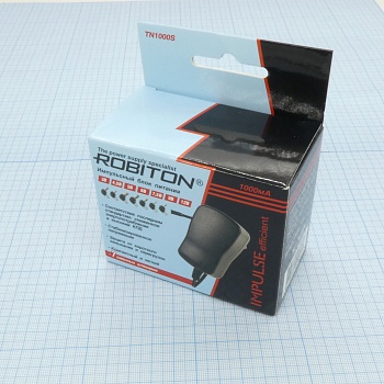 TN1000S - импульсный стабилизированный универсальный блок питания с набором разъёмов