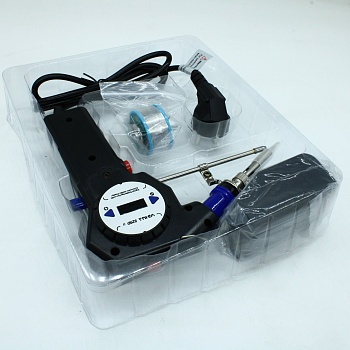 YIHUA 929D-II - Паяльник 220В/20-135Вт с регулировкой температуры и автоподачей припоя