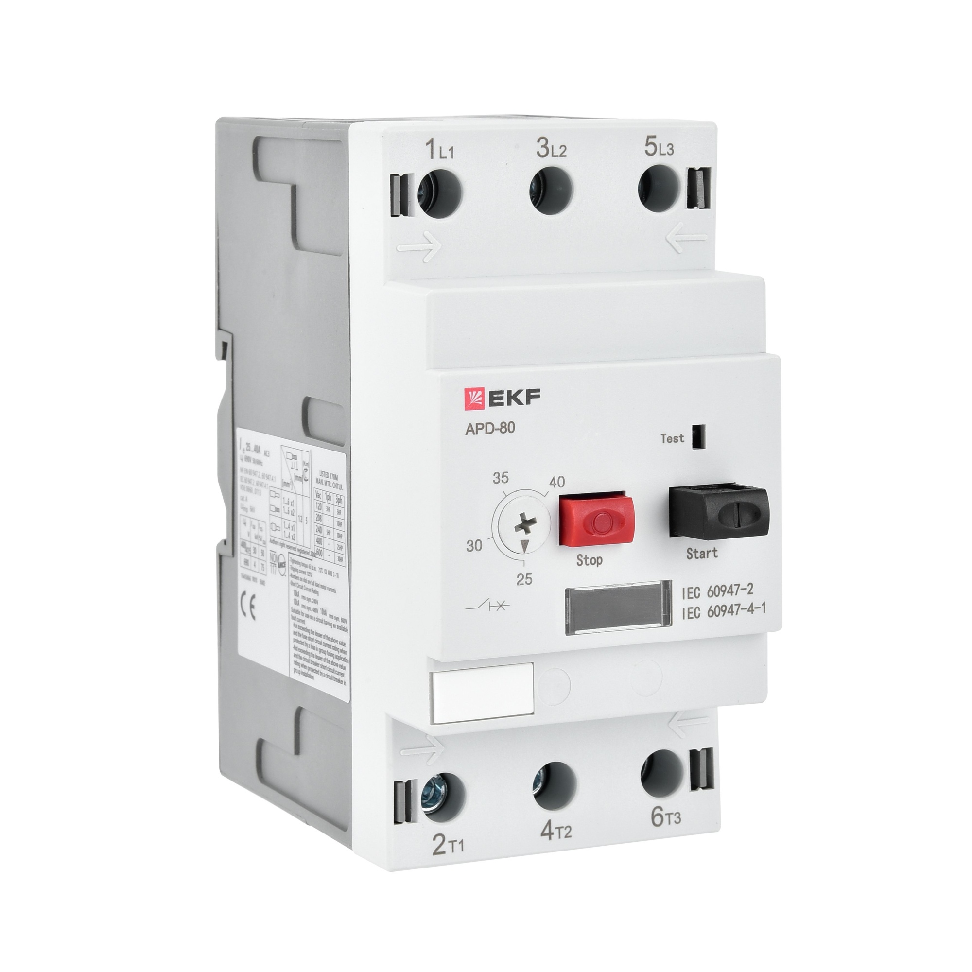 Автомат пуска двигателя АПД-80 25-40А EKF apd80-me-40