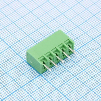 15EGTVC-3.5-05P-14-00 - Разъемный клеммный блок на плату, 5 контактов. Серия 15EGTVC-3.5