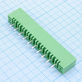 2EGTVM-5.08-10P-14-00 - Разъемный клеммный блок на плату, 10 контактов. Серия 2EGTVM-5.08