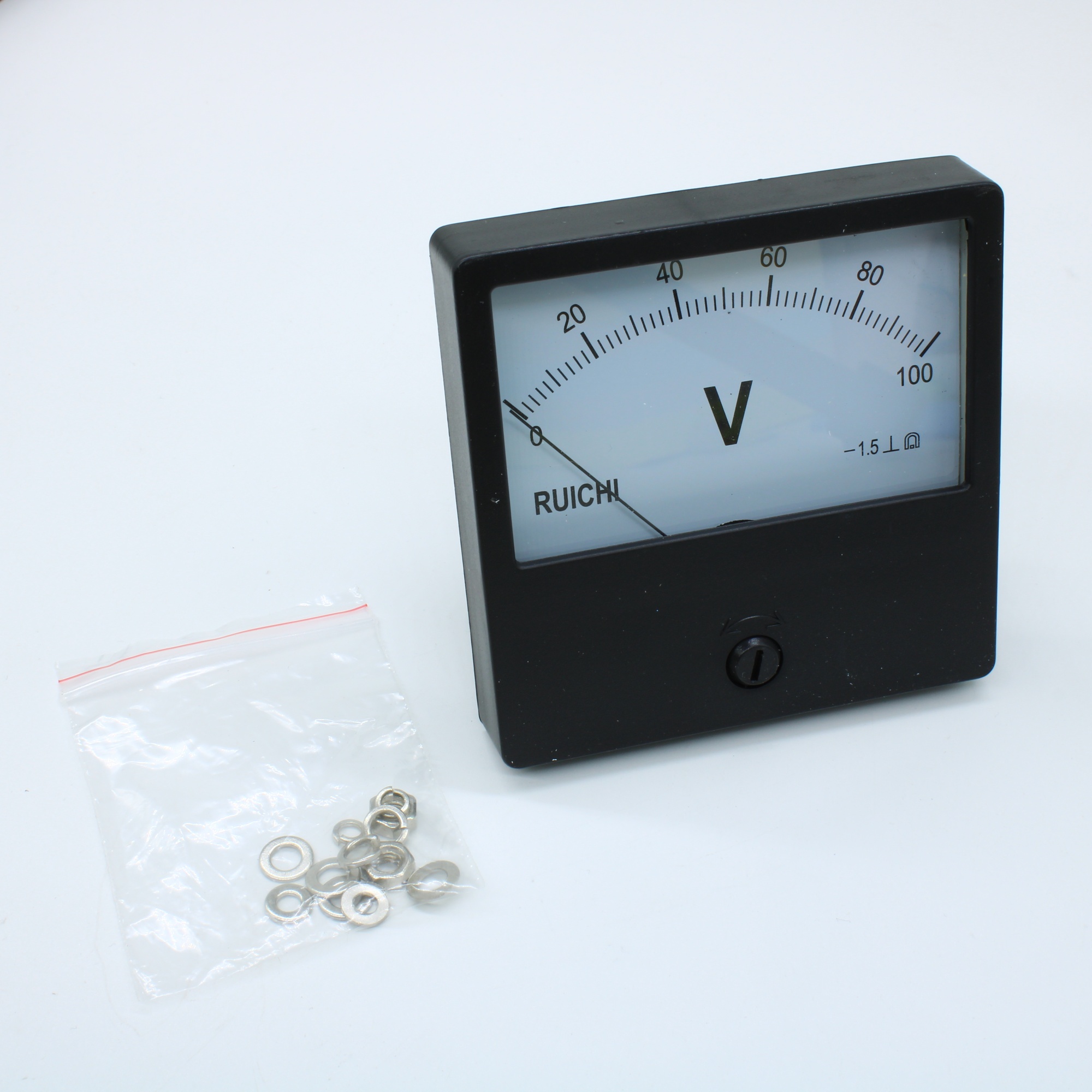 М42300     100В - Измерительная головка DCV 100V вертикального положения, класс точности 1,5