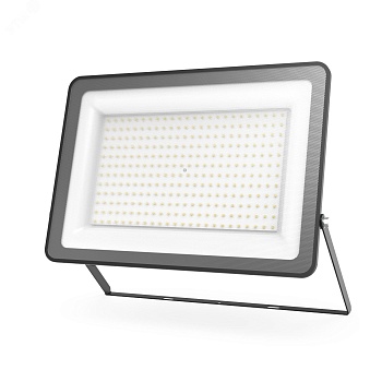 Прожектор светодиодный LED 200W IP65 6500К черный 1/6 613100200