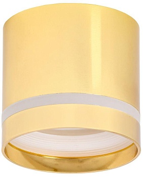 Светильник 4016 накладной потолочный под лампу GX53 золото LT-UPB0-4016-GX53-1-K22