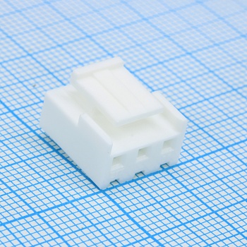 L-KLS1-3.96A-03-H - Корпус разъема однорядный 3 контакта (розетка) на кабель